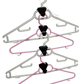 3D Printed Space-Saving Closet Hanger Hooks (Pack of 6)