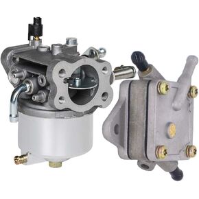 SaferCCTV 295cc Carburetor with Fuel Pump Compatible with EZ Go/EZGO Golf Carts 295 cc 4 Cycle Engine 1994-2003