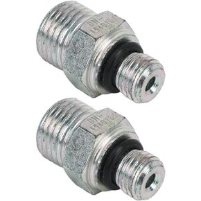 2PCS Turbo Oil Feed Line Fittings,Turbo Oil Feed Connectors Joint 4940183 Connector Joints Replacement For Ram 5.9L for Cummins 1998‑2019