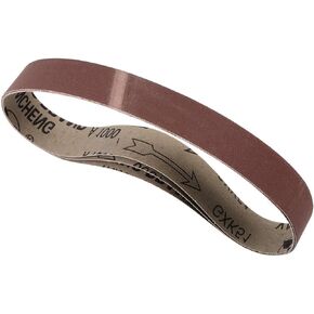 BOXONLY 1-1/8" x 21 Inch Sanding Belt for Finishing Metal Drywall Polishing Sharpening 1000 Grit 3pcs