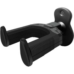 Gosizos Guitar Wall Mount Auto Lock Guitar Wall Hanger Automatic Locking Metal Guitar Hook for Guitar Bass, Banjo and Mandolin Guitar Accessories