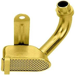 Milodon 18301 Gold Zinc Plated Low Profile Oil Pan Pickup for Big Block Chevy