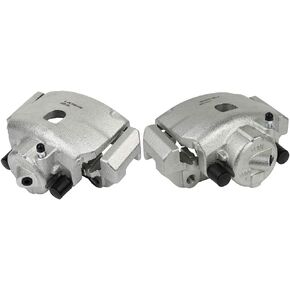 SCITOO Front Brake Caliper With Bracket 19B3123A, 19B3122A Compatible For Nissan Frontier 2005-2021, For Nissan Pathfinder 2005-2012, For Nissan Xterra 2005-2015, For Suzuki Equator 2009-2012
