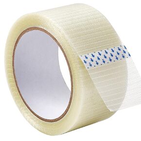 HSTECH Semi Transparent Duct Tape, Heavy Duty Waterproof Tape, High Performance Weather Resistant Tape for Discreet Repairs and Mounting Residential Commercial and Industrial Uses (2 in x 22 Yards)