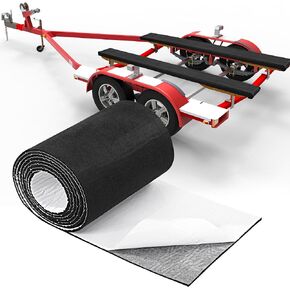 HOMBYS Boat Trailer Bunk Carpet with Backside Adhesive 13ft x 12in, Outdoor Polyester Marine Bunk Carpet for Boats Trailers or Jet Ski Ramps, 1Piece