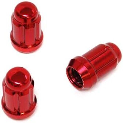 Muteki 41886C كروم 12 مم × 1.5 مم مجموعة صواميل ذات نهاية مغلقة مع مفتاح، (مجموعة من 20) in Kuwait