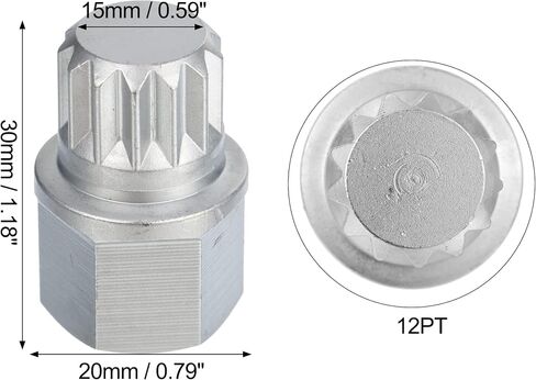 X AUTOHAUX ABC2/13PT قفل العجلة مفتاح صامولة عروة مكافحة سرقة قفل العجلة الجوز المسمار إزالة مفتاح لشركة فولكس فاجن لأودي in Saudi Arabia