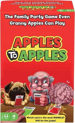 Mattel Games ​Apples to Apples Disney Card Game, Family Game for Kids & Adults with Special Poison Apple Card for 4-8 Players in Saudi Arabia