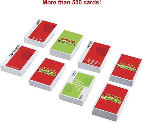 Mattel Games ​Apples to Apples Disney Card Game, Family Game for Kids & Adults with Special Poison Apple Card for 4-8 Players in Saudi Arabia