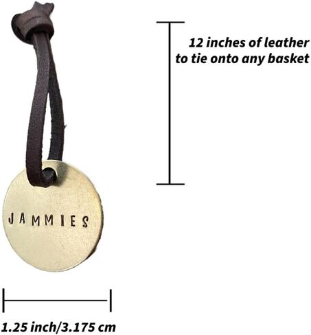 Brass Wardrobe Organization Tags - Hanging Labels For Closet Baskets - Storage Identifiers - Socks, Underwear, Pajamas, Shorts, Pants, Shirts (Shirts, Pants, Shorts) in Saudi Arabia