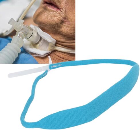 Tracheostomy Tube Holder, Tracheostomy Tube Holder Hook and Closure Reusable Tracheostomy Ties for Post Neck Surgerypersonal Care in Saudi Arabia