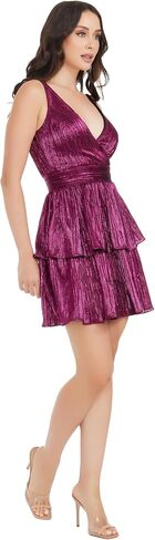 Dress the Population Women's Tasha Fit and Flare Mini Dress in Saudi Arabia