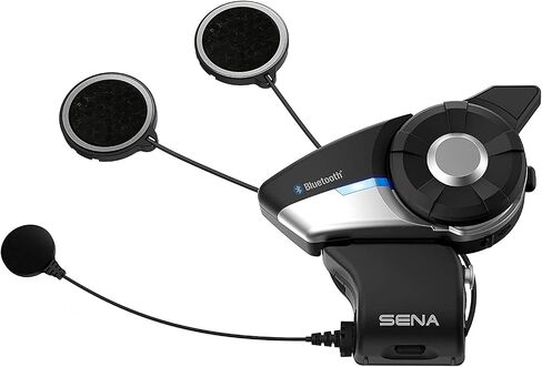 Sena Adult Motorcycle Bluetooth Headset Communication System (Black, Dual Pack w/HD Speakers), 2 Pack in Saudi Arabia