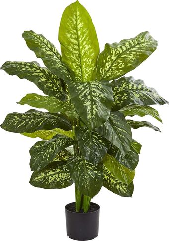 Nearly Natural 42in. Dieffenbachia Artificial Plant (Real Touch) in Saudi Arabia