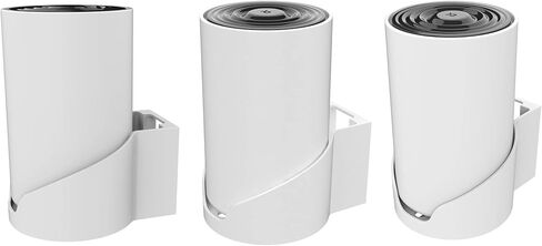 Wall Mount for TP-Link Deco X68/XE75/AXE5300 Mesh Wi-Fi 6 System, Space-Saving Wall Hanging Bracket Holder for Wi-Fi Booster, Cable Organizer Without Messy, Easy Installation (2Pack) | Space-Saving Wall Hanging Bracket Holder for Wi-Fi Booster, Cable Orga in Kuwait