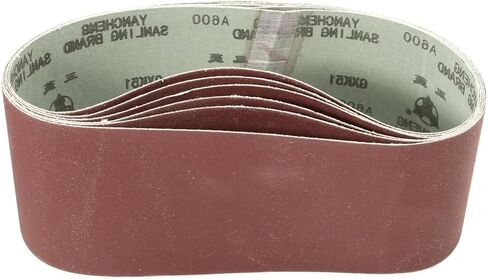BOXONLY 3 x 21 Inch Aluminum Oxide Sanding Belt for Belt Sander 600 Grit 6pcs in Saudi Arabia