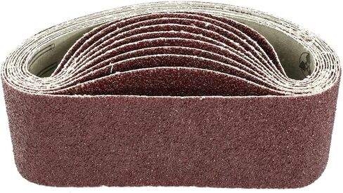 BOXONLY 3 x 21 Inch Aluminum Oxide Sanding Belt for Belt Sander 600 Grit 6pcs in Saudi Arabia