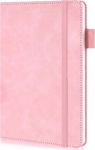 Navy Blue Lined Journal Notebook, A5 Handcover Leather Notebook for Writing and Journaling(100 Pages Thick Paper) in Saudi Arabia