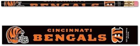 NFL Cincinnati Bengals 15501041 Pencil (6 Pack) in Saudi Arabia