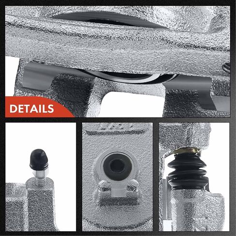 A-Premium Disc Brake Caliper Assembly with Bracket Compatible with Select Lexus and Toyota Models - ES300 2002-2003, ES330 2004-2006, Camry 2002-2006 Japan Built Only - Rear Left Driver Side in Saudi Arabia