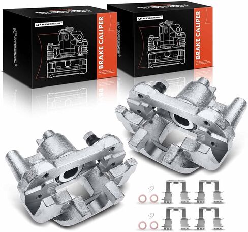 A-Premium Disc Brake Caliper Assembly with Bracket Compatible with Select Lexus and Toyota Models - ES300 2002-2003, ES330 2004-2006, Camry 2002-2006 Japan Built Only - Rear Left Driver Side in Saudi Arabia
