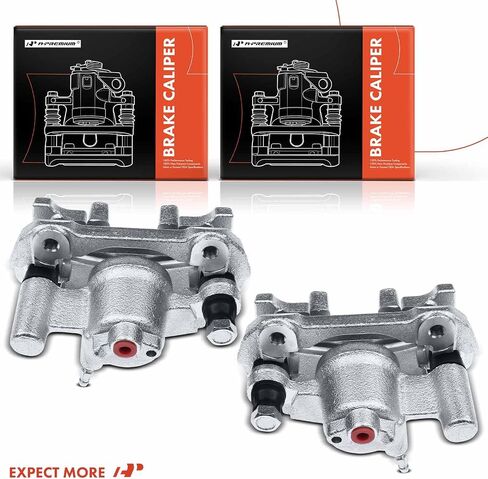 A-Premium Disc Brake Caliper Assembly with Bracket Compatible with Select Lexus and Toyota Models - ES300 2002-2003, ES330 2004-2006, Camry 2002-2006 Japan Built Only - Rear Left Driver Side in Saudi Arabia
