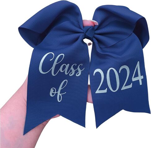 Pink Class of 2024 Graduation Bow, Class of 2024 Accesories, Graduation Bow, Graduation Accessory (Hot Pink) in Saudi Arabia