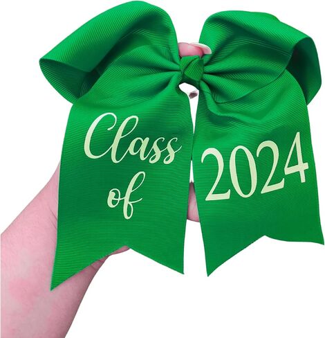 Pink Class of 2024 Graduation Bow, Class of 2024 Accesories, Graduation Bow, Graduation Accessory (Hot Pink) in Saudi Arabia