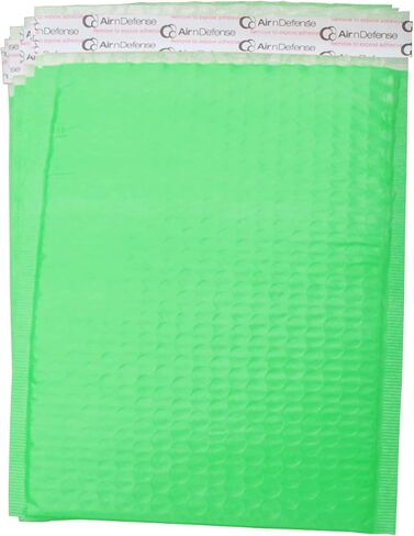 Anymailers Yellow Bubble Mailers 4x8 Inch 100 Pack Poly Padded Envelopes by AirnDefense in Saudi Arabia