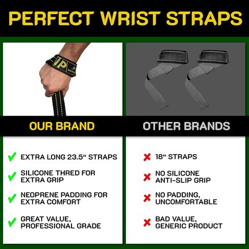 IRON PALACE Knee Wraps + Wrist Wraps + Weight Lifting Straps Bundle (3 Pairs) for Weightlifting Bodybuilding in Saudi Arabia