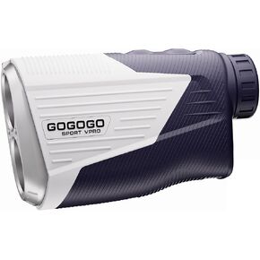 Gogogo Sport Vpro ZeroIn Lite Rechargeable Golf Rangefinder with Slope and Magnet 1400 Yards White Range Finder for Disc Golf in Kuwait