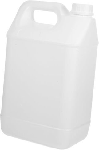 Gatuida 5L Sealed Storage Bucket with Lid Plastic Liquid Container for Water Oil Chemicals Sturdy Gallon Jug for Camping and Home Use in Saudi Arabia