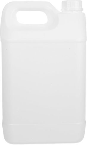 Gatuida 5L Sealed Storage Bucket with Lid Plastic Liquid Container for Water Oil Chemicals Sturdy Gallon Jug for Camping and Home Use in Saudi Arabia