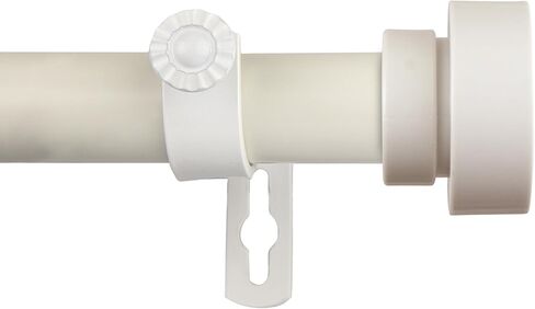 قضيب ستارة مفرد من Rod Desyne مقاس 1 بوصة، أسود in Kuwait