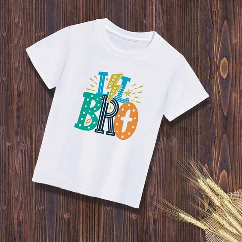 Big Brother T Shirt - Tee Cotton Graphic Tee للأولاد ، مطابقة ملابس الإخوة (2-7Y) in Kuwait