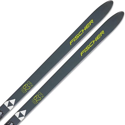FISCHER للجنسين Adventure 62 Crown Xtralite للبالغين متين ومستقر ومتوازن رياضي خفيف الوزن شمالي خارج المسار زلاجات ثلجية متوسطة الطول بدون روابط in Saudi Arabia