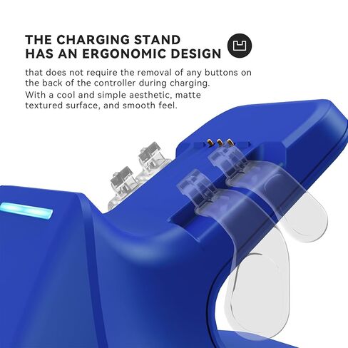 Charging Station Dock for Xbox Elite Series 2 Controller, Charger Stand for Xbox Elite Series 2 Core Controller with Type C Charging Cable - Shadow Black in Kuwait