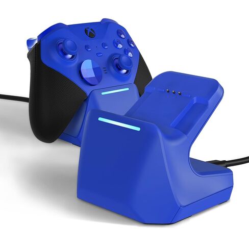 Charging Station Dock for Xbox Elite Series 2 Controller, Charger Stand for Xbox Elite Series 2 Core Controller with Type C Charging Cable - Shadow Black in Kuwait