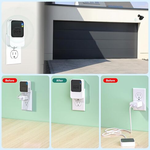2-in-1 شحن الحائط لتركيب وميض Sync Module 2 ، شاحن مدمج مع محول المغناطيس-حامل قوس موفرة للمساحة للكاميرا الخارجية الداخلية وميض ، تسهيل التثبيت والتحرك in Kuwait