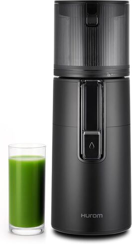 Hurom H400 Easy Clean Slow Juicer, Two Tone Beige - Hands Free - Quiet Motor - Scrub Free Cleaning - Cold Press Masticating Juicer in Saudi Arabia