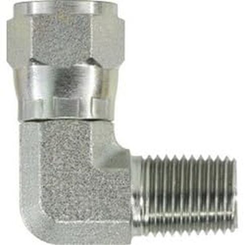 650164 90 deg Swivel Nut Elbow, 9/16 in Female JIC x 1/4 in MPT (3 Pack) in Saudi Arabia