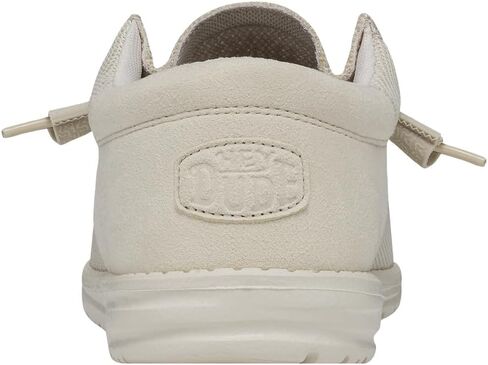 Hey Dude Men's Wally-Funk Mono White Size 6 | Men's Shoes | Men Slip-on Loafers | Comfortable & Light-Weight in Saudi Arabia