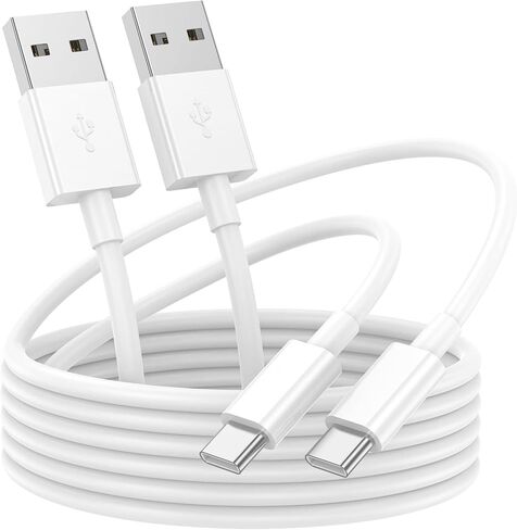Car Carplay Cable for iPhone 15/16 Charger Cord,USB A to USB C Fast Charging Cable 3FT 2Pack Compatible for Apple 16 Pro Max/15 Plus/for IPad Pro 12.9/11/Air 5th/4th Mini Gen Type C Charge in Kuwait