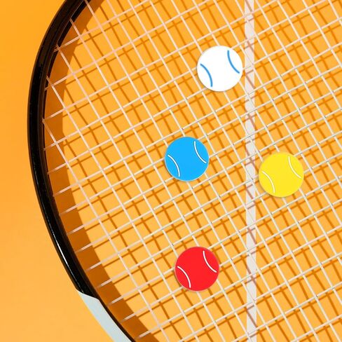 16Pcs Tennis Racket Vibration Dampener, Tennis Vibration Dampener, Racket String Shock Absorber, Great Tennises Gift in Saudi Arabia