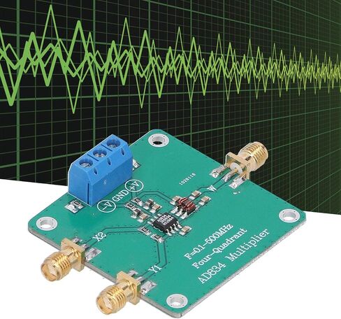 AD834 Quadrant Analog Multiplier Mixer 500MHz PCB Module for Signal Processing Power, with Differential Balun Structure in Saudi Arabia