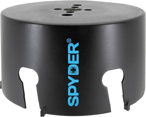 Spyder 1-7/8-Inch Diameter Carbide Tipped Hole Saw, for Fiber Cement Board, Wood, PVC, Plastic, Concrete Block, Ceramic Tile, and More (600021CF) in Saudi Arabia