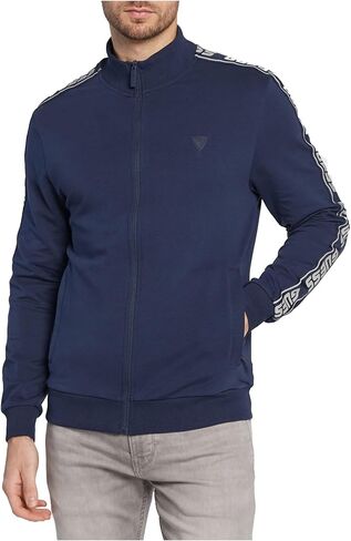 GUESS Men's Full Zip New Arlo Sweatshirt in Kuwait