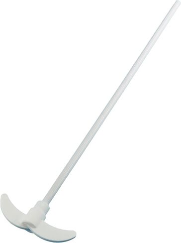 PTFE Overhead Stirrer Electric Stirring Rod Stirrier Mixer Shaft with Foldable Paddle for Lab (600MM-145MM-10MM) in Kuwait