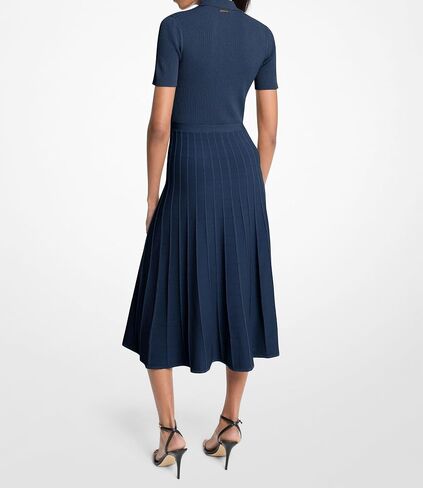 Michael Kors Fit و Flare Midi Polo Dress in Kuwait