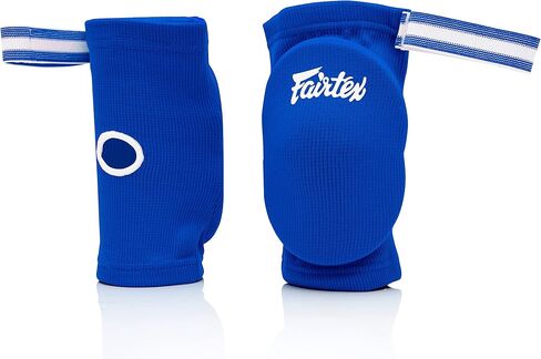 وسادات الكوع المرنة من Fairtex EBE1 Muay Thai Kick Boxing لحماية النسيج الناعم (أسود) in Kuwait